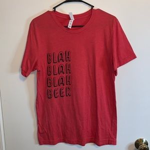 Blah Blah Blah Beer Tee